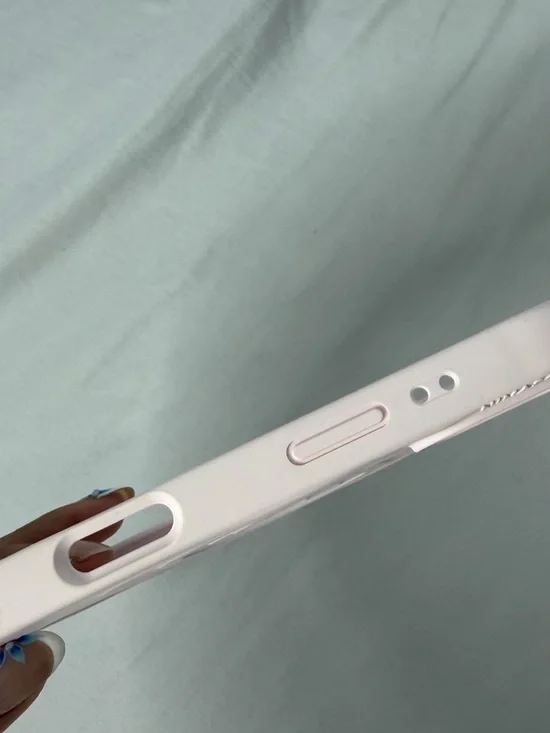 iPhone 17 Soft Pink Silicone Phone Case with Rose Relief - Unbranded - Picture 3 of 5